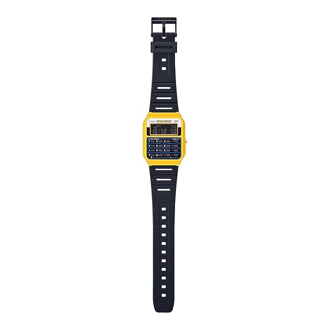 Casio Mens  Digital Rubber Strap Watch-CA-53WPC-1BDR