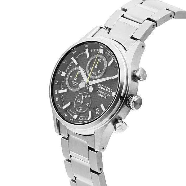 Seiko Conceptual Mens Silver Stainless steel Watch-SSB419P1