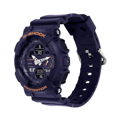 Casio G-Shock - Mens Rubber Strap Black Analogue & Digital Watch - GMA-S140-2A2DR