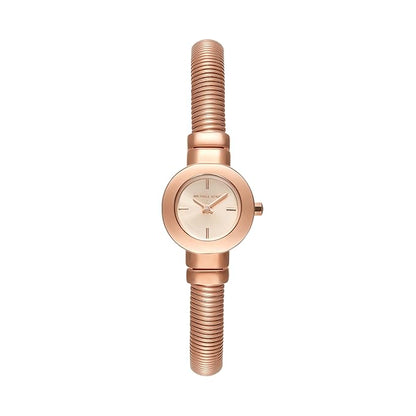 Michael Kors Gramercy Womens Rose Gold Stainless Steel Strap Watch-MK7528
