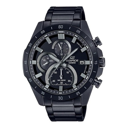 Casio Edifice Black Stainless Steel Mens Watch - EFR-571MDC-1AVUDF