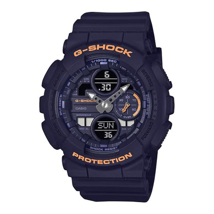 Casio G-Shock - Mens Rubber Strap Black Analogue & Digital Watch - GMA-S140-2A2DR