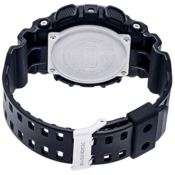 Casio Mens GA-100-1A2DR G-Shock Anadigital Watch