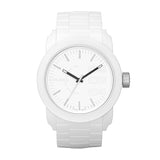 Diesel Double Down Series White Rubber Men Watch-DZ1436