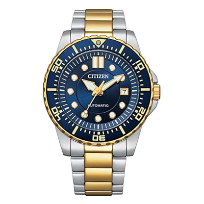 Citizen Mechanical Mens Silver Stainless steel Watch-NJ0174-82L