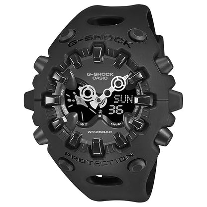 Casio G-Shock - Mens Rubber Strap Black Analogue & Digital Watch - GA-V01-1ADR