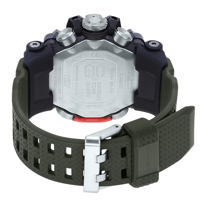 Casio - G-Shock Mens 200m Carbon Core Triple Sensor Mudmaster - GWG-2000-1A3DR