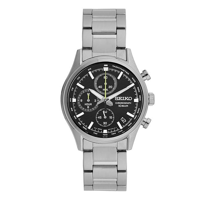 Seiko Conceptual Mens Silver Stainless steel Watch-SSB419P1