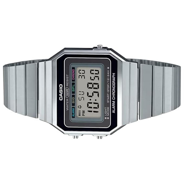 Casio Retro Silver A700W-1ADF Watch