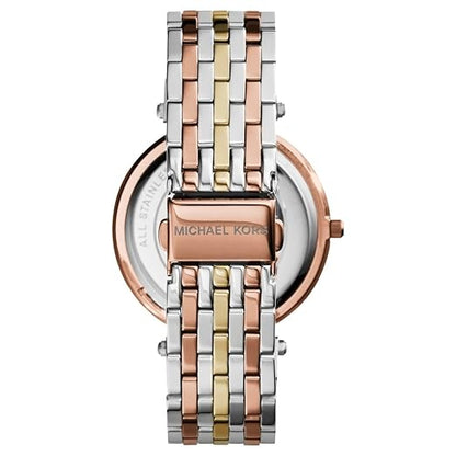 Michael Kors Darci Rose Gold Stainless Steel Women Watch-MK3203