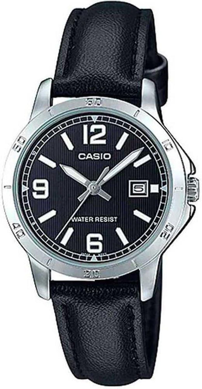 Casio - Womens Gold Stainless steel Strap Watch-LTP-V004G-7B2UDF