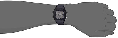 Casio Mens W-800H-1AVDF Dual Time Digital Watch
