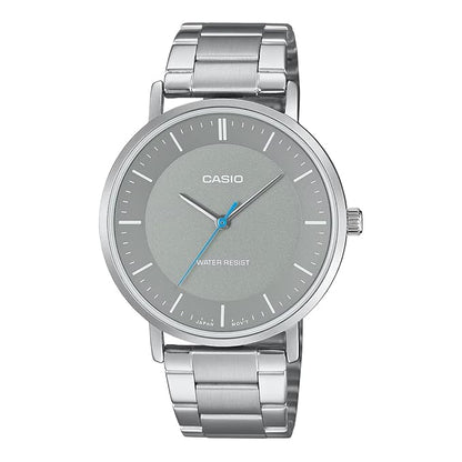 Casio Mens  Analogue Metal Strap Watch-MTP-VT04D