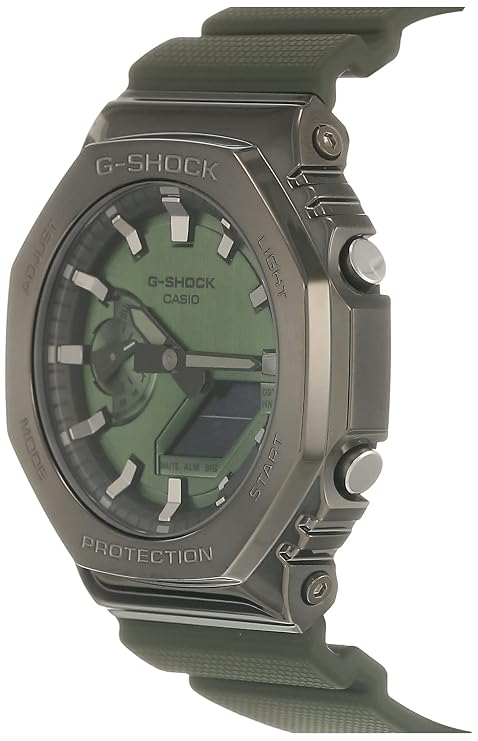 G-Shock Mens 200m G-Steel - GM-2100B-3ADR