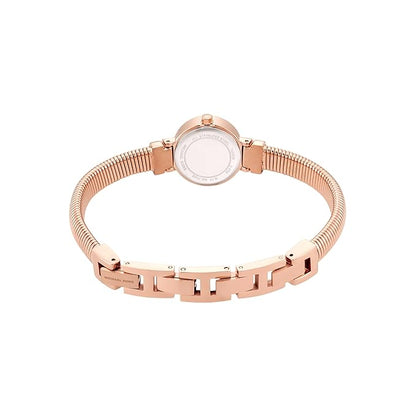 Michael Kors Gramercy Womens Rose Gold Stainless Steel Strap Watch-MK7528