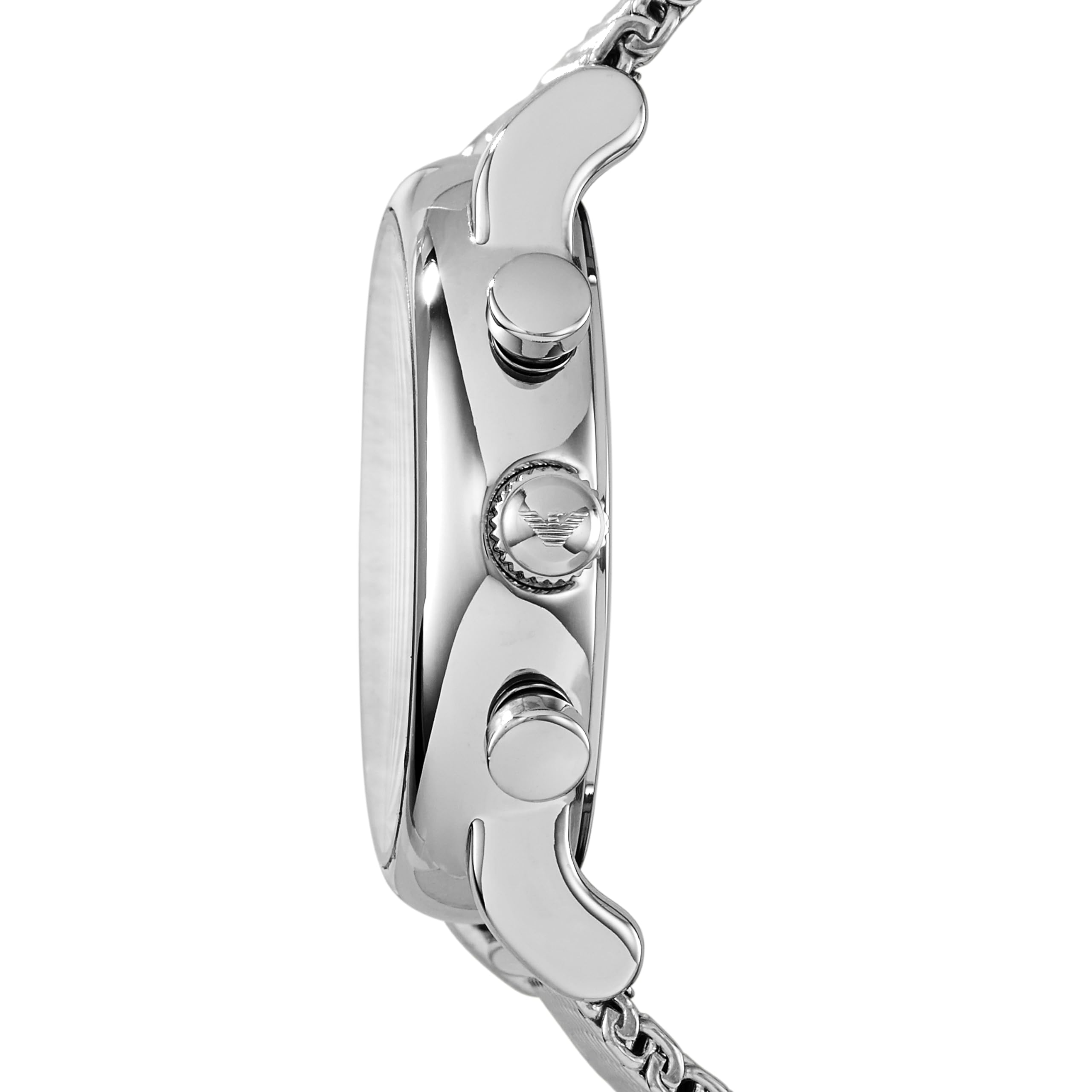 Armani Luigi Men'S Silver Stainless Steel Watch-AR1811