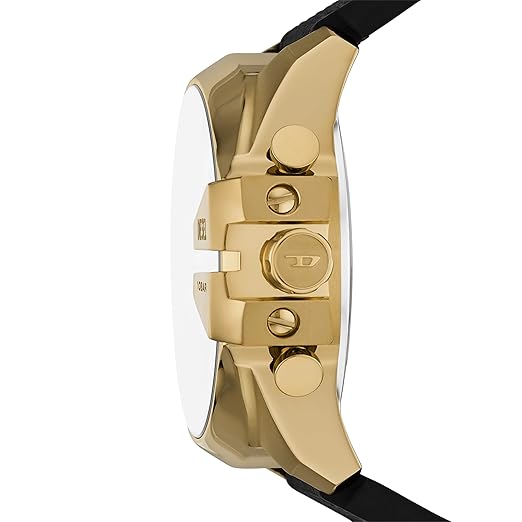 Diesel  Men Gold Silicone Watch-DZ4634