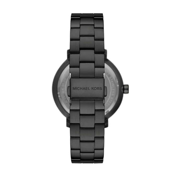 Michael Kors Blake Black Stainless steel Mens Watch-MK9135