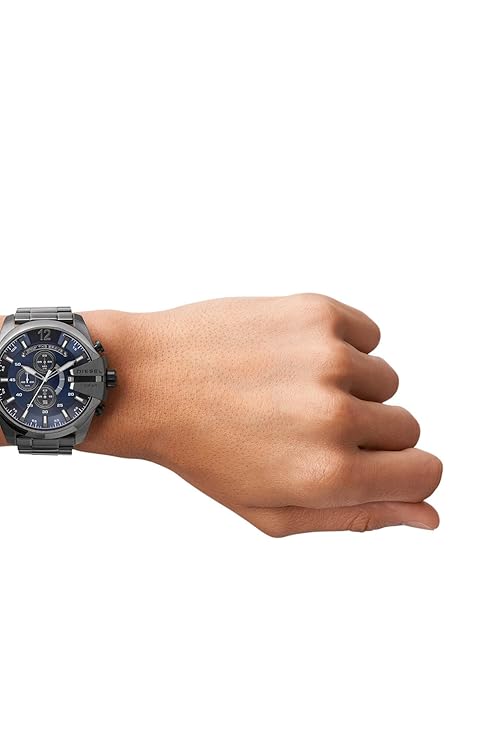 Diesel Diesel Chief Series Gunmetal Stainless Steel Men Watch-DZ4329