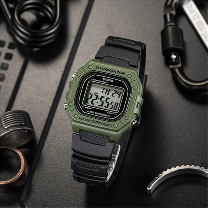 Casio Standard Collection Men's W-218H-3AVDF Watch
