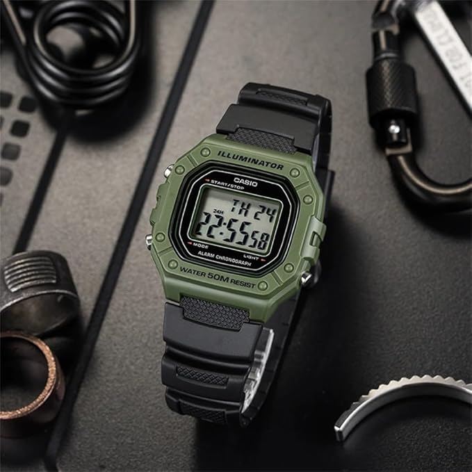Casio Standard Collection Men's W-218H-3AVDF Watch
