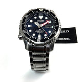 Citizen Promaster Marine Mens Silver Stainless steel Watch-NY0100-50M