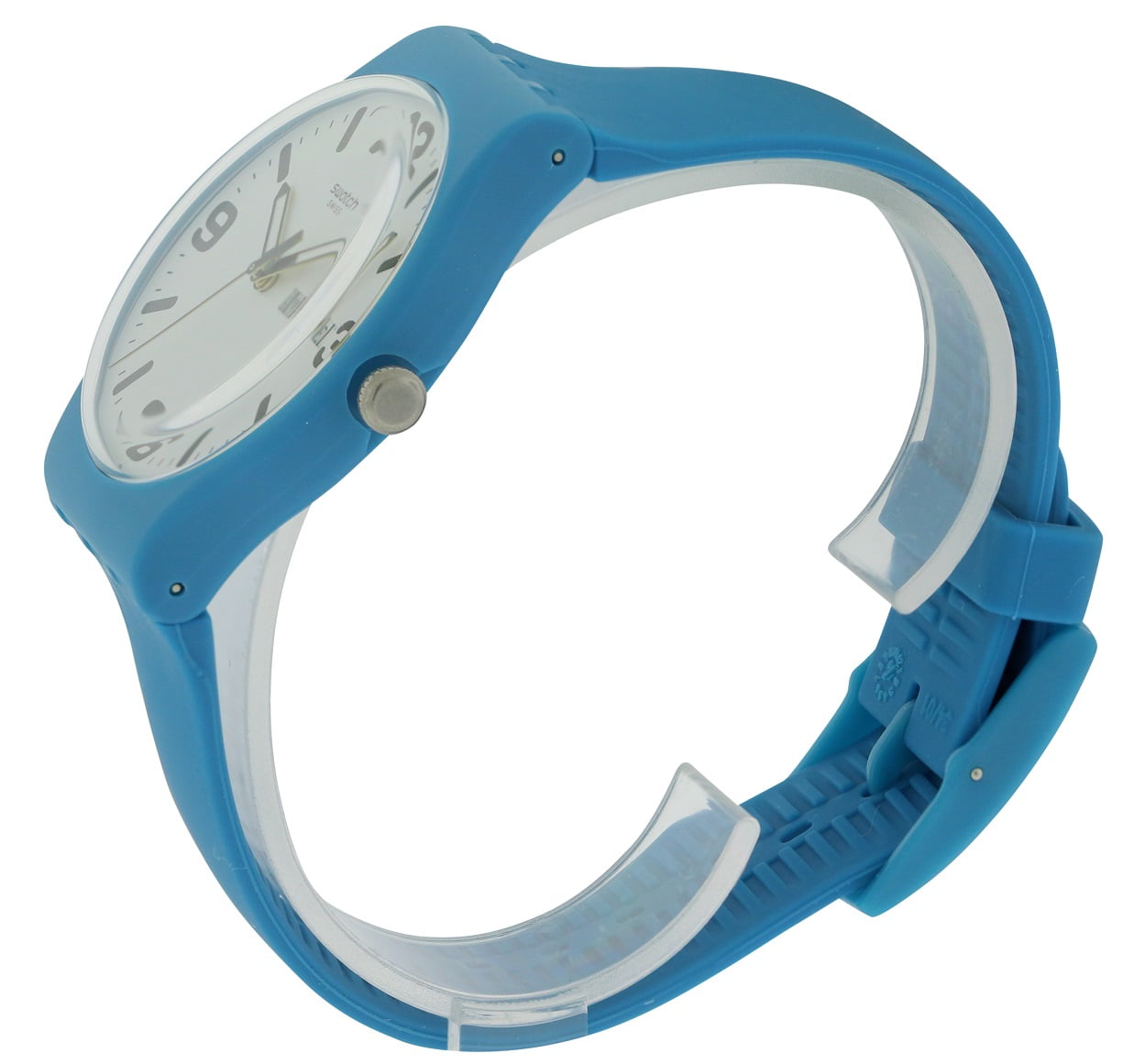 Swatch-Costazzurra Blue Unisex Rubber Watch-SUOS704