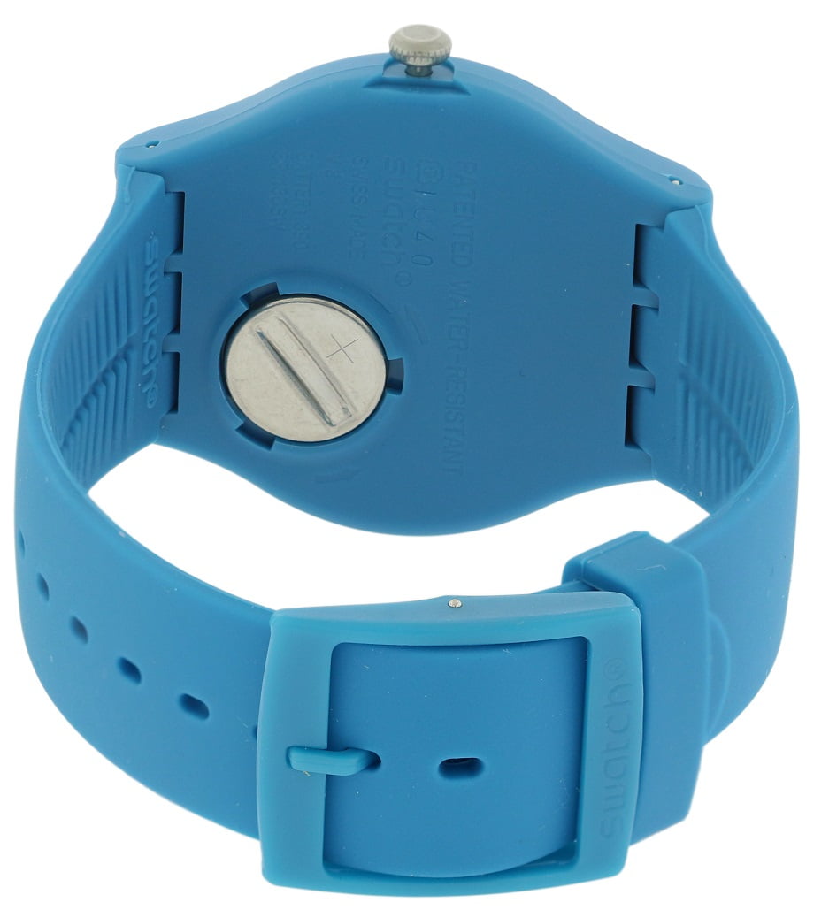 Swatch-Costazzurra Blue Unisex Rubber Watch-SUOS704