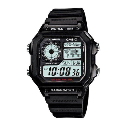Casio Standard (AE-1200WH) Men's Watch - Black