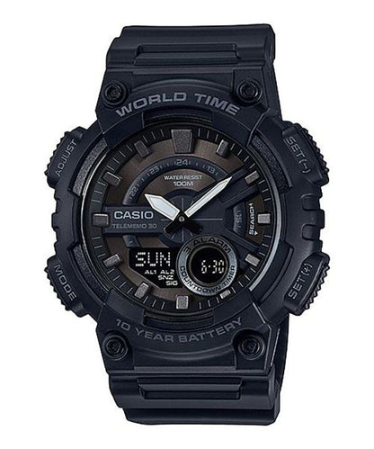 Casio Standard Collection Mens 100m - AEQ-110W-1BVDF