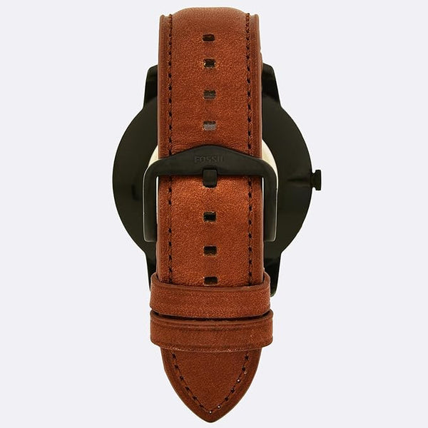 Fossil The Minimalist Luggage Leather Men Watch-FS5305