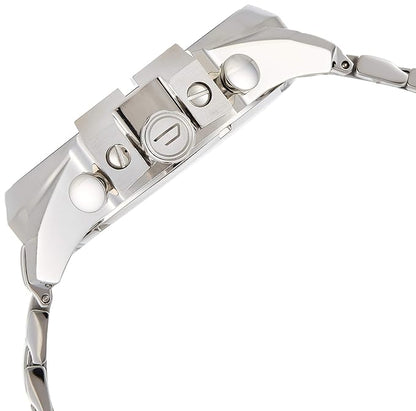 Diesel Mega Chief Mens Silver Stainless Steel Watch-DZ4477