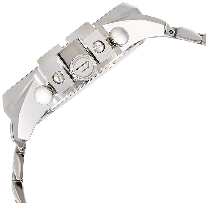 Diesel Mega Chief Mens Silver Stainless Steel Watch-DZ4477