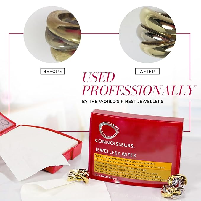 Connoisseurs Jewellery Cleaning Wipes