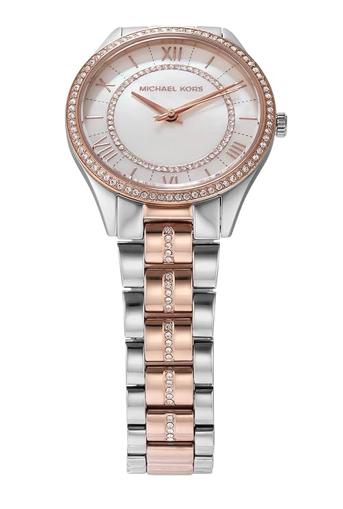 Michael Kors Lauryn Womens Silver Stainless Steel Watch - MK3979