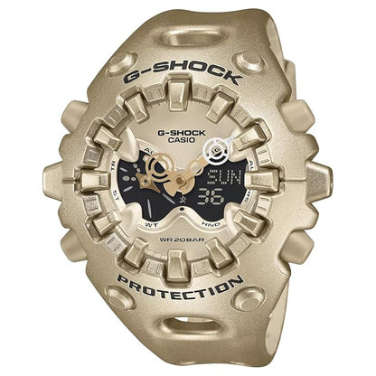 Casio G-Shock - Mens Rubber Strap Gold Analogue & Digital Watch - GA-V01A-9ADR