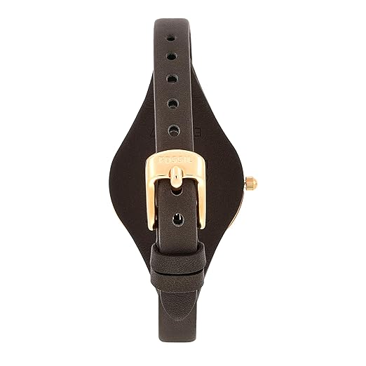 Fossil Georgia Grey Leather Women Watch-ES3077