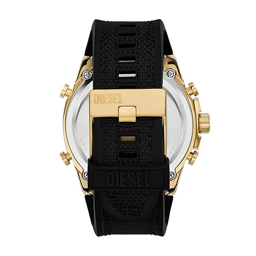 Diesel  Men Gold Silicone Watch-DZ4634