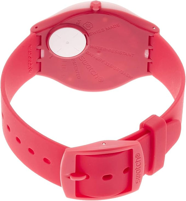 Swatch-Skinamour Pink Unisex Rubber Watch-SVOP100