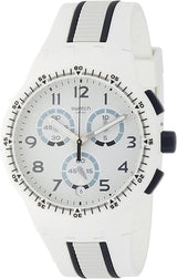 Swatch-Escalator White Unisex Rubber Watch-SUSW408