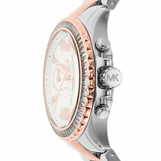 Michael Kors Everest Womens Silver Stainless Steel Watch - MK7214