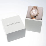 Michael Kors Ritz Rose Gold Stainless Steel Women Watch-MK6357