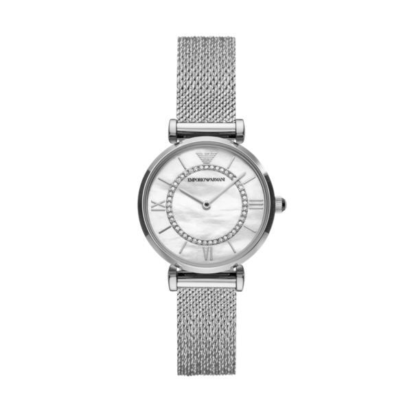 Armani Gianni T-Bar Women Stainless Steel Watch-AR11319