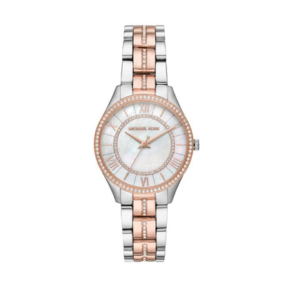 Michael Kors Lauryn Womens Silver Stainless Steel Watch - MK3979