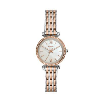Fossil Carlie Mini Women Stainless Steel Watch-ES4649