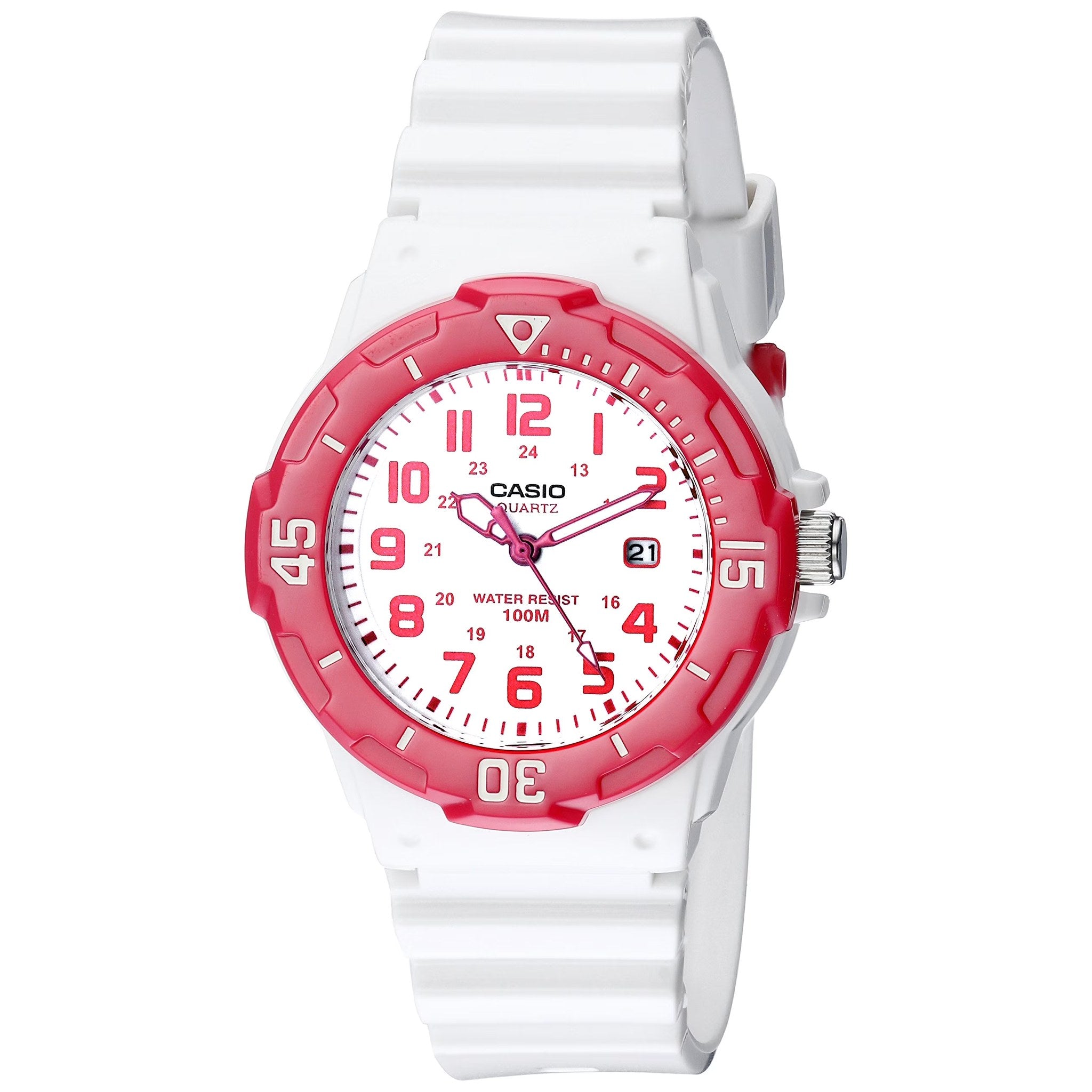 Casio- LRW-200H-4BVDF (White/ Pink)