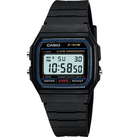 Casio Mens F91W Retro Digital Watch