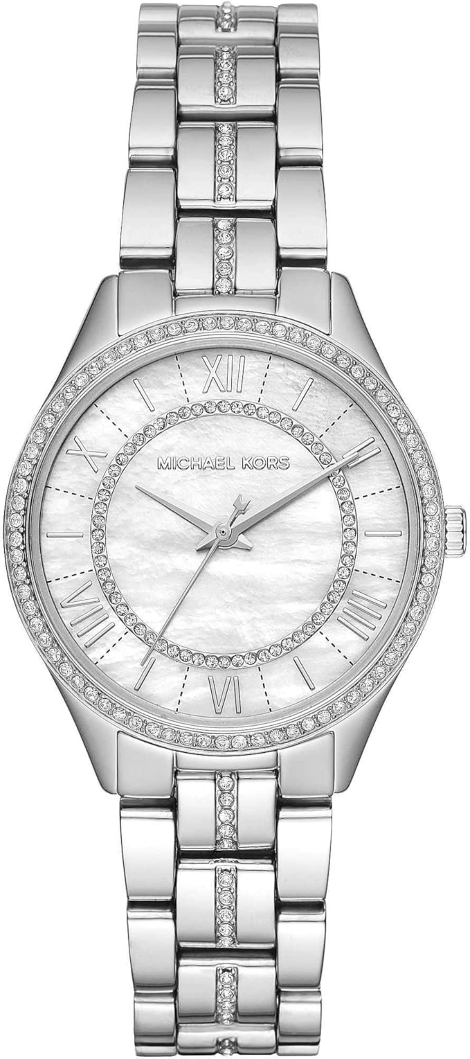 Michael Kors Lauryn Silver Stainless Steel Women Watch-MK3900