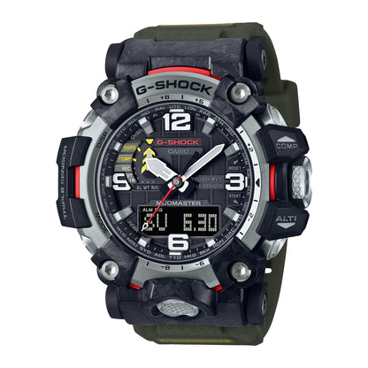 Casio - G-Shock Mens 200m Carbon Core Triple Sensor Mudmaster - GWG-2000-1A3DR