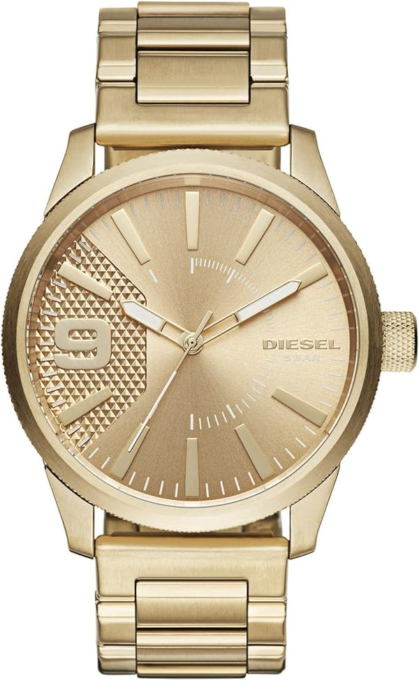 Diesel Rasp Gold Stainless Steel Men Watch-DZ1761